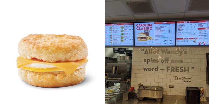 Wendy's Menu