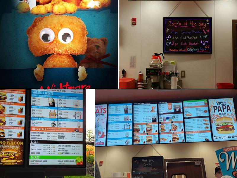 A&W Restaurant Menu