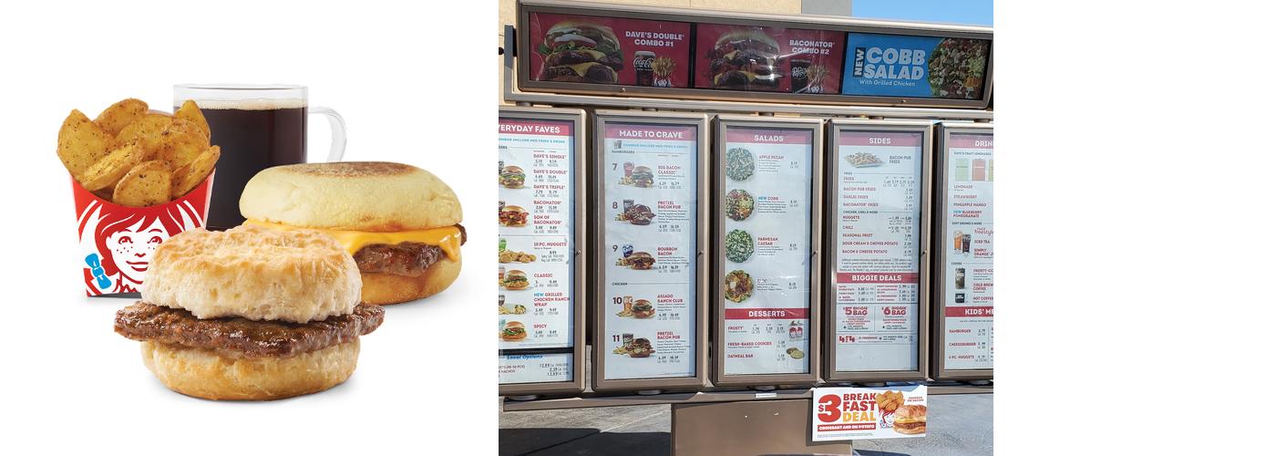 Wendy's Menu