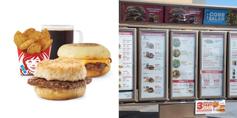Wendy's Menu