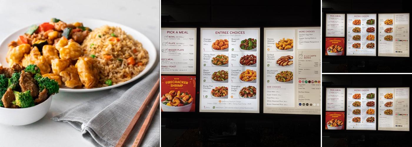 Panda Express Menu