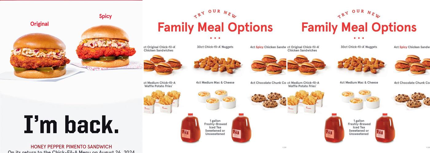 Chick-fil-A Menu
