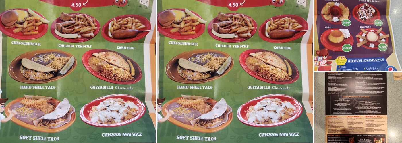 AROMAS Menu