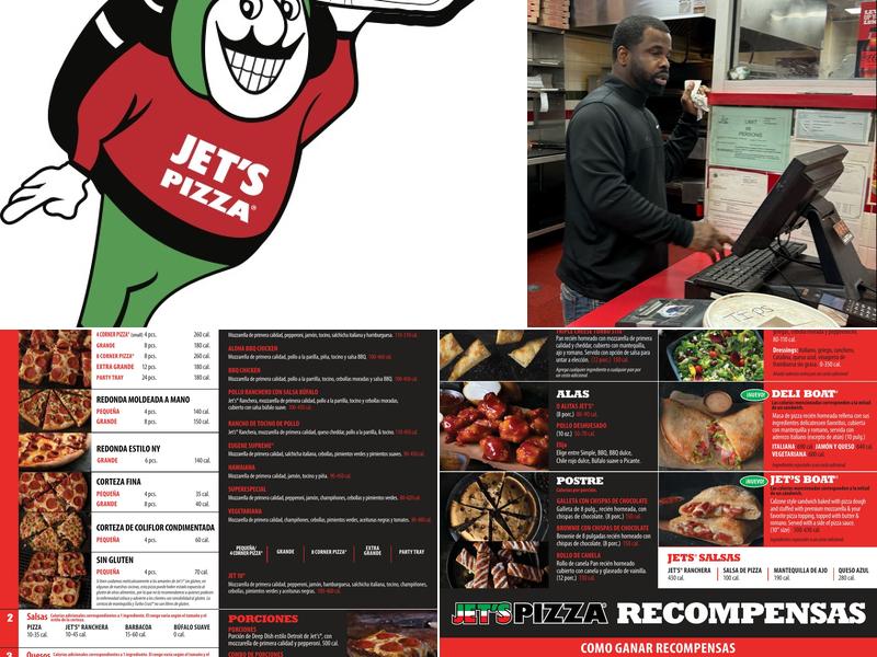Jet's Pizza Menu