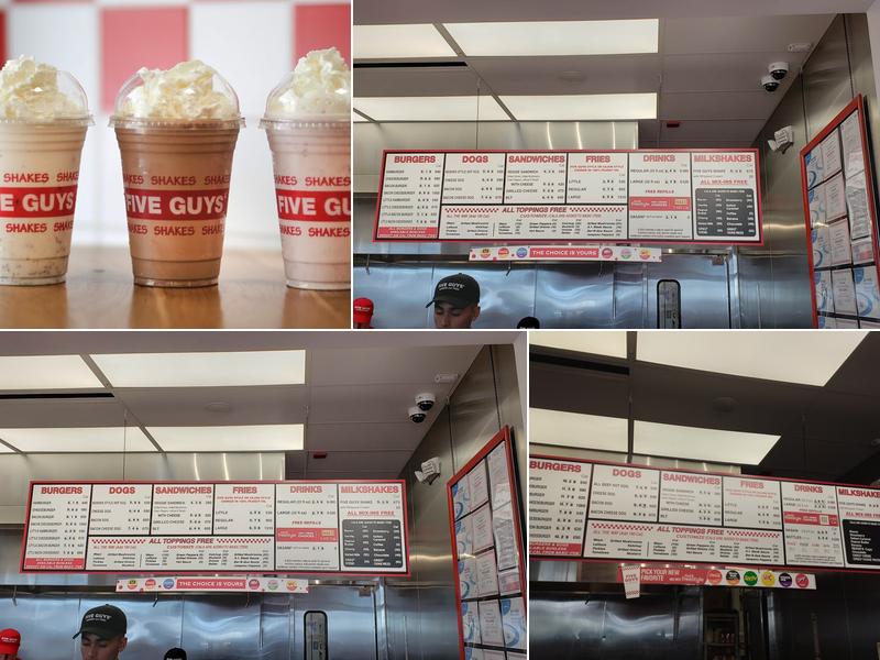 Five Guys Menu