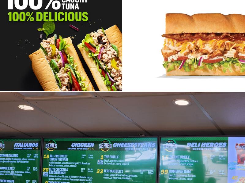 Subway Menu