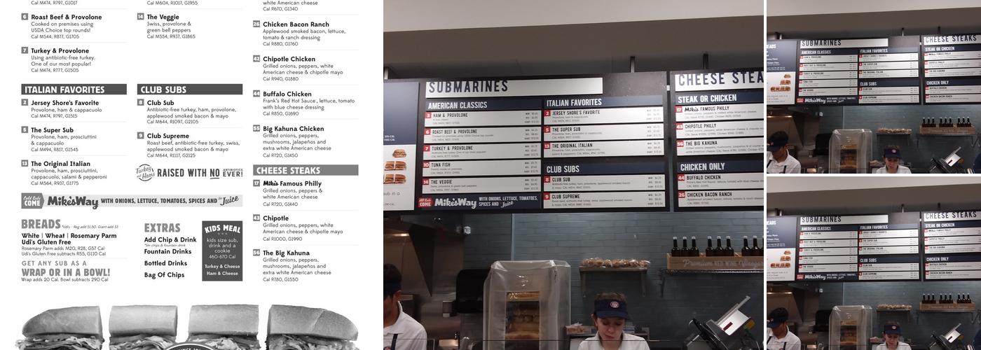 Jersey Mike's Subs Menu