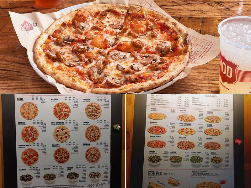 MOD Pizza Menu