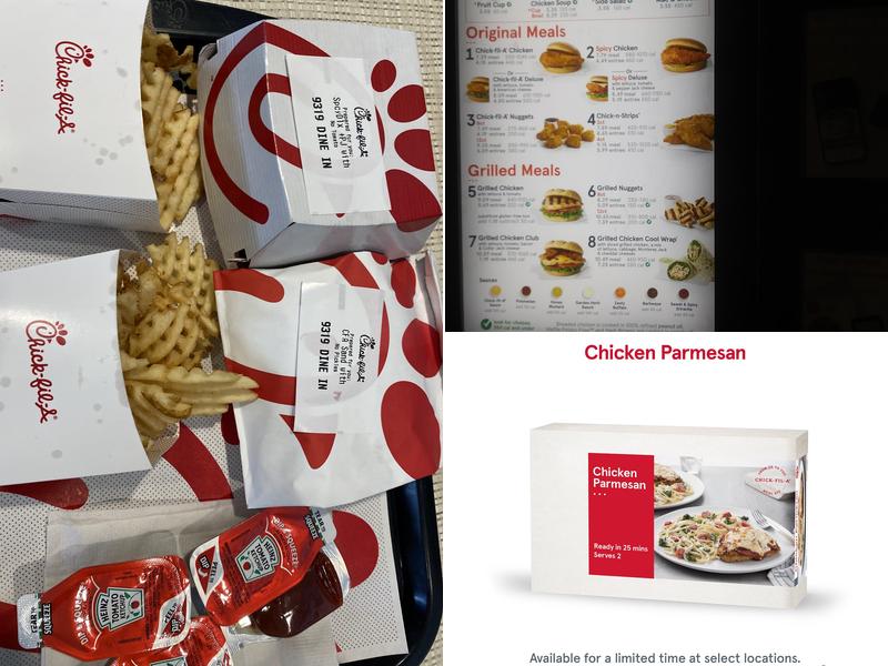 Chick-fil-A Menu