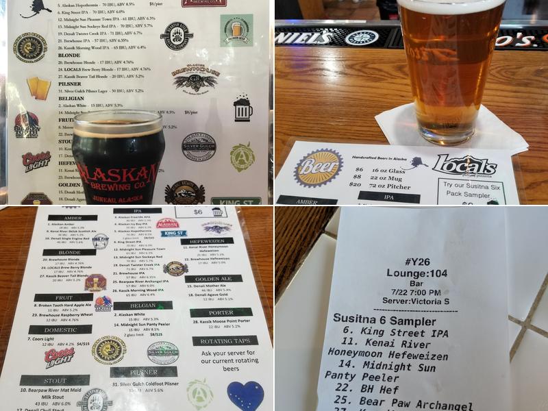 Locals Pub & Pizzeria Menu