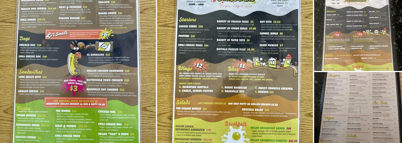 Sideburns Menu