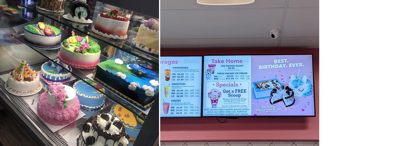 Baskin-Robbins Menu