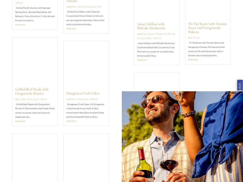 Grgich Hills Estate Menu