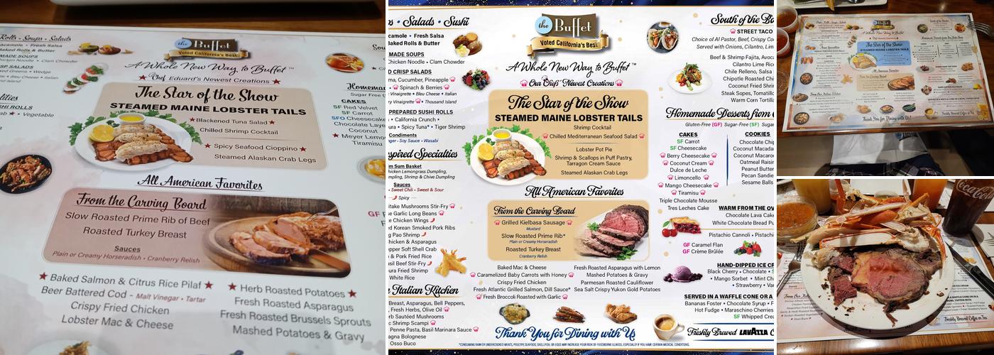 The Buffet Menu