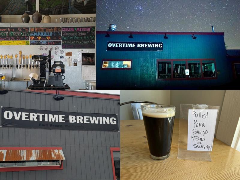 Overtime Brewing 190 E Elm St, Fort Bragg