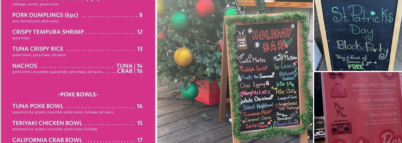 The Wharf Fort Lauderdale Menu