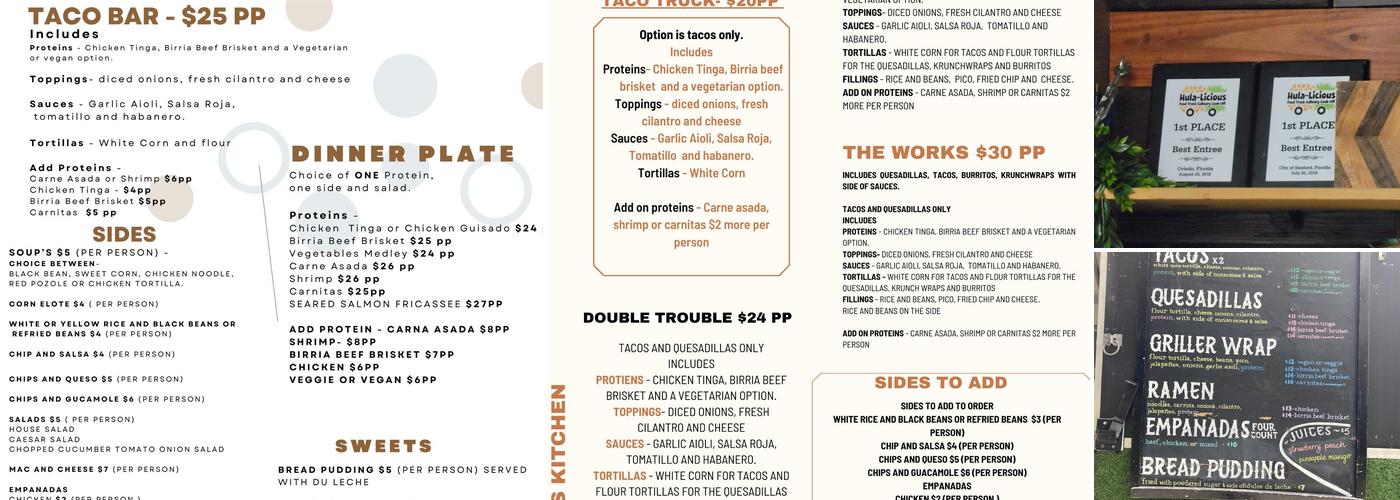 THE PASS KITCHEN Menu