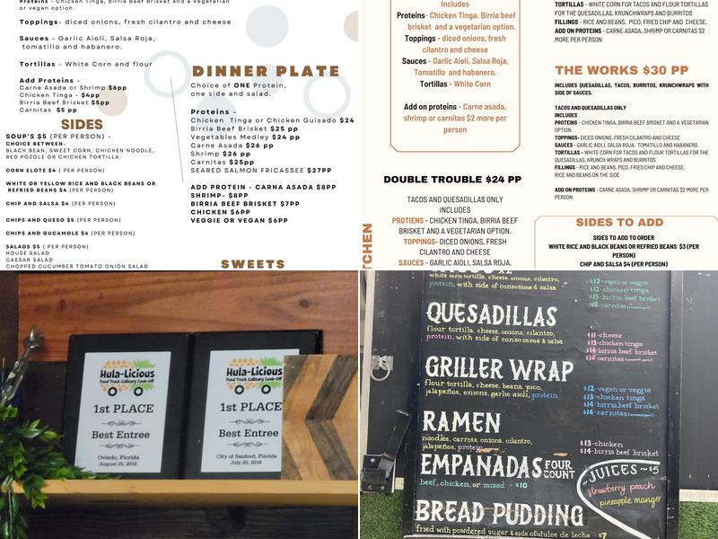 THE PASS KITCHEN Menu