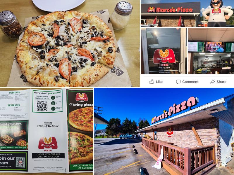 Marco's Pizza 1500 US Hwy 76 E, 1500 US-76, Hiawassee