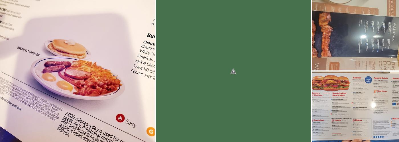 IHOP Menu