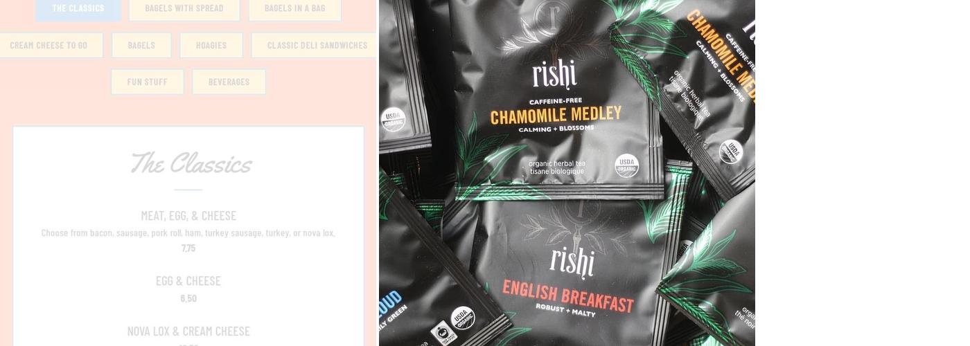 Bagel Bin Enchanted Forest Menu