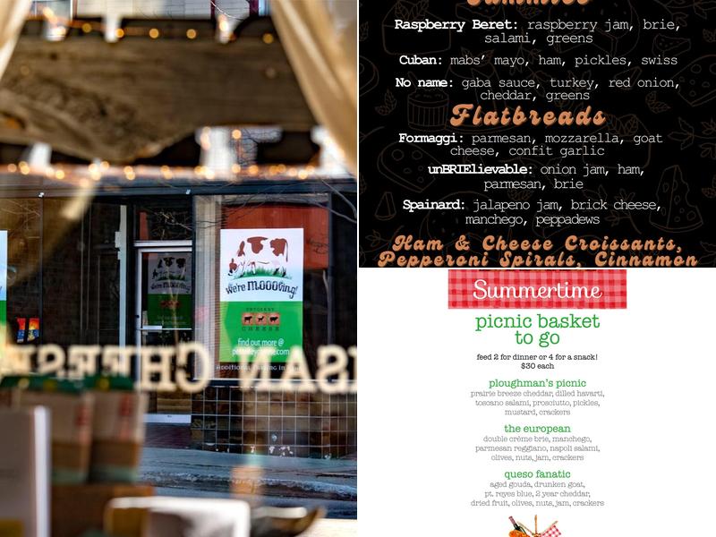 Petoskey Cheese Menu