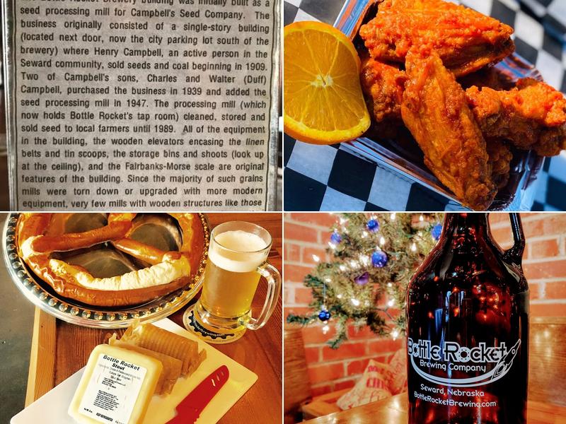 Bottle Rocket Brewing Co. 230 S 5th St, Seward