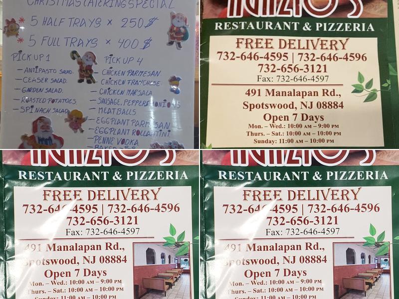 Nunzio's Menu