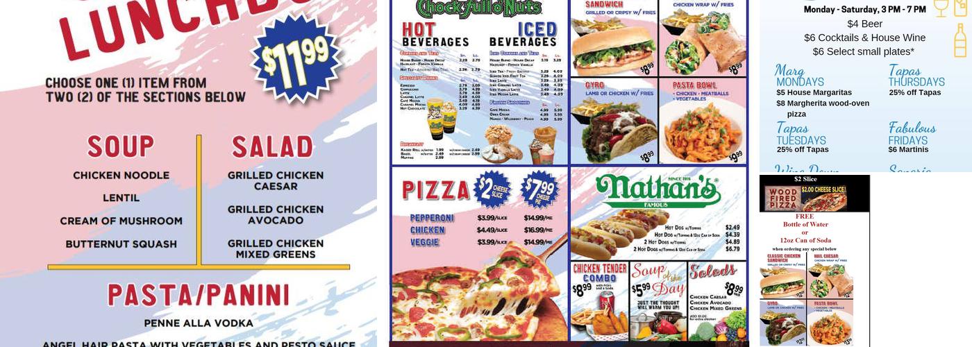 Olivos Mediterranean Bar & Grill Menu