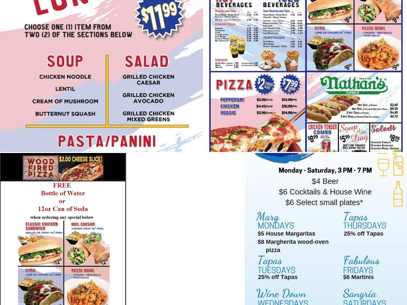 Olivos Mediterranean Bar & Grill Menu