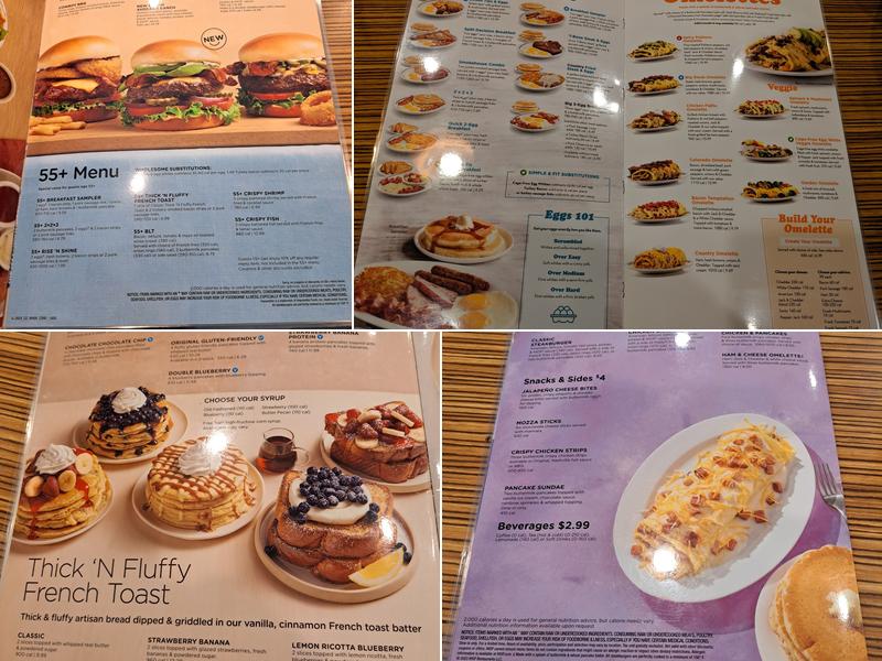 IHOP Menu