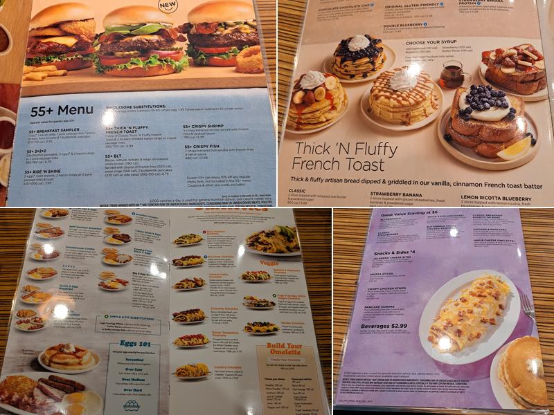 IHOP Menu