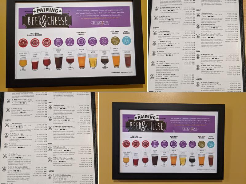 Balsam Falls Brewing Co. Menu
