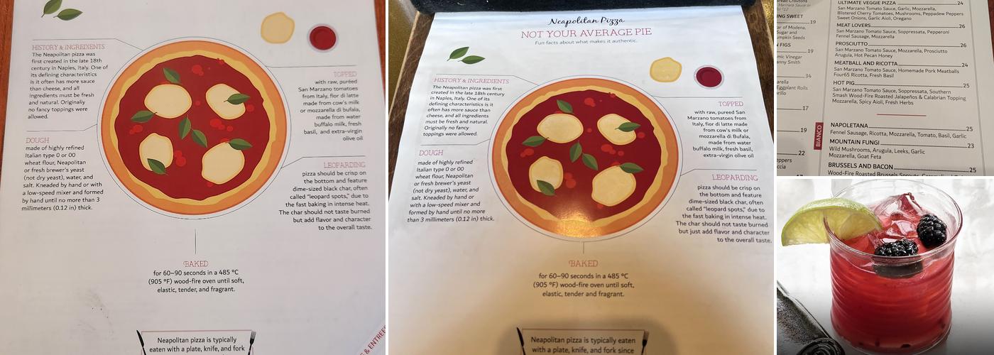 Four65 Woodfire Bistro + Bar Menu