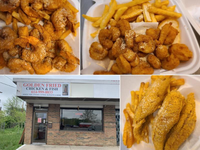 Golden Fried Chicken and Fish