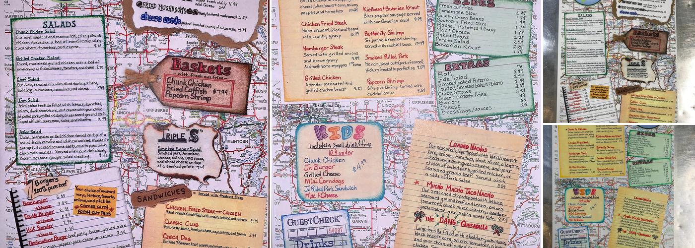Destinations Menu