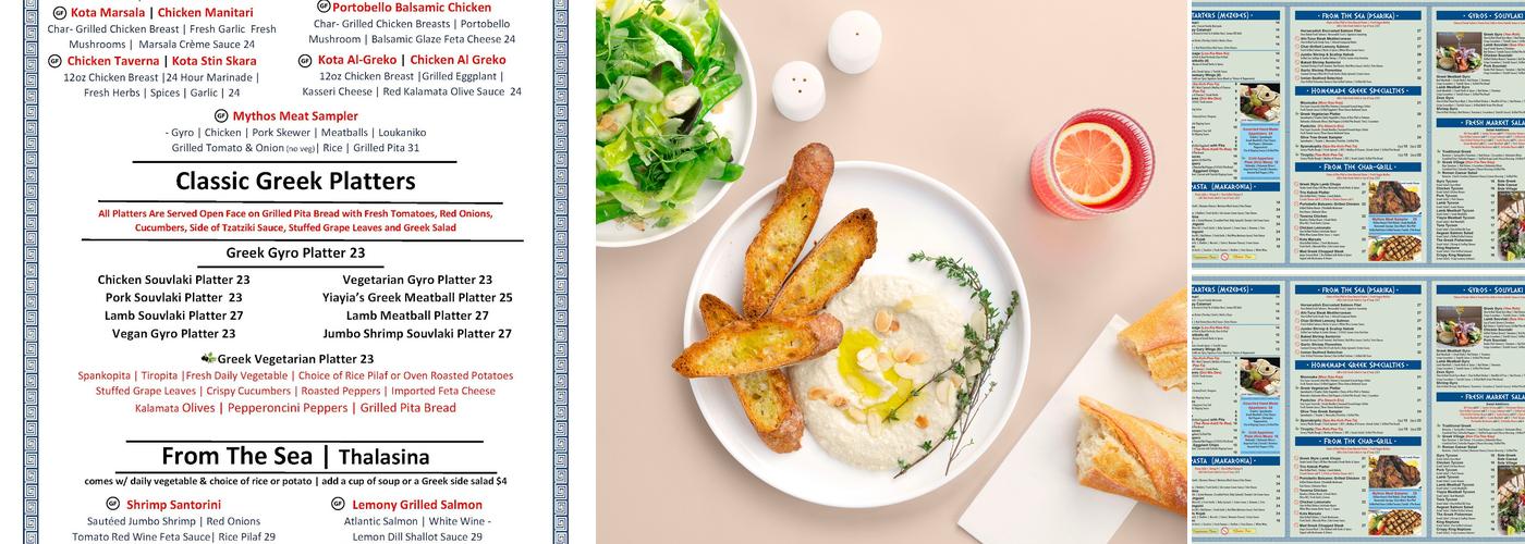 THE OLIVE TREE - Paoli Menu