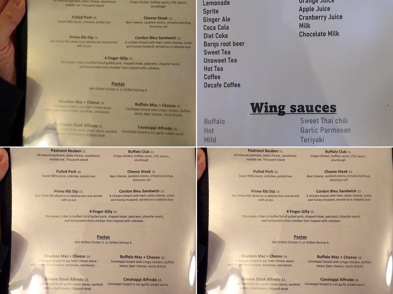 The Long Way Home Menu