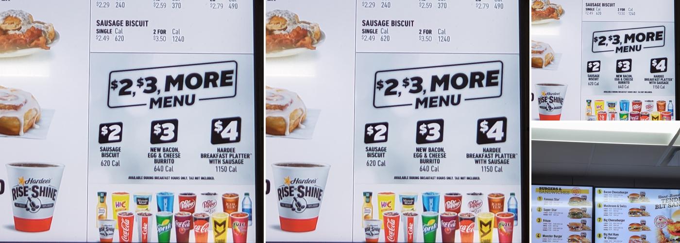 Hardee's Menu