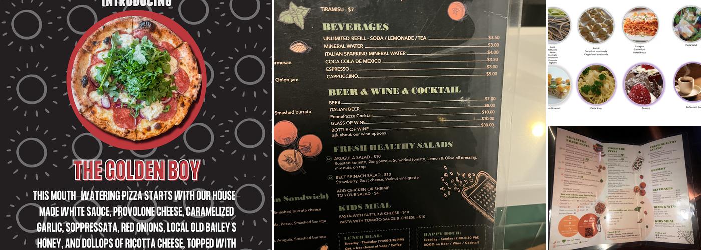 PennePazze Nashville Menu