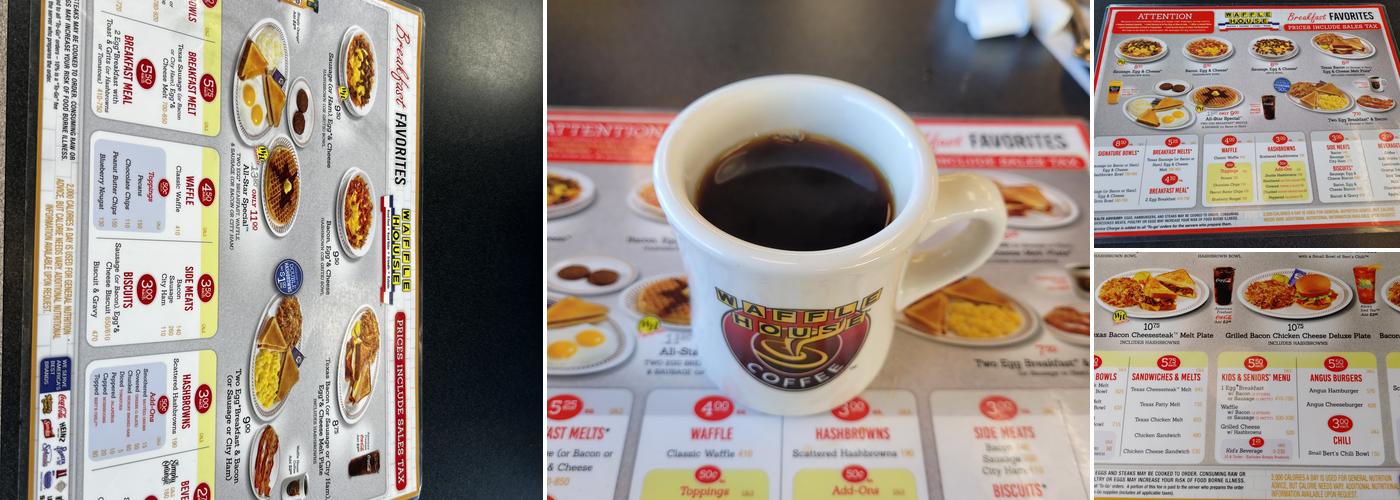 Waffle House Menu
