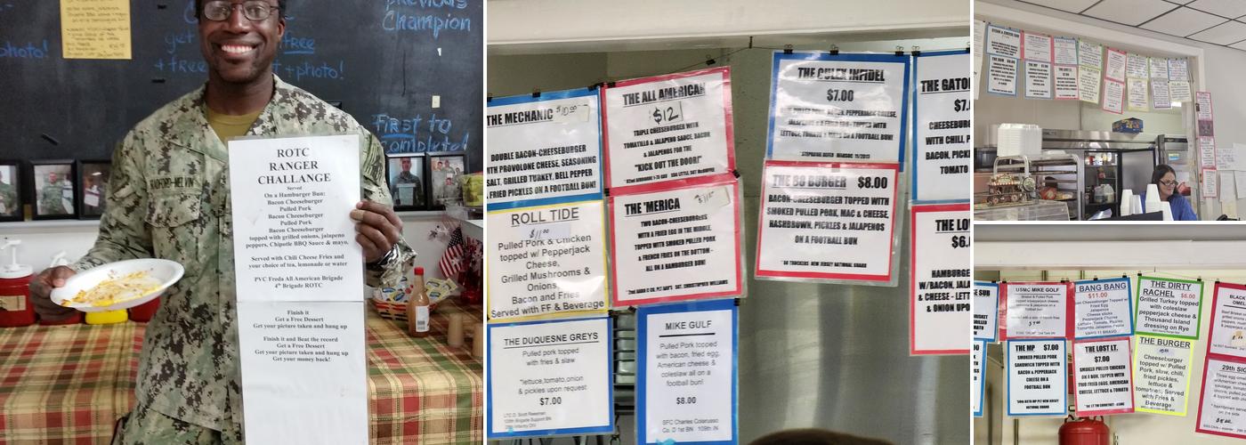 In Good Taste - Leisure Center Menu