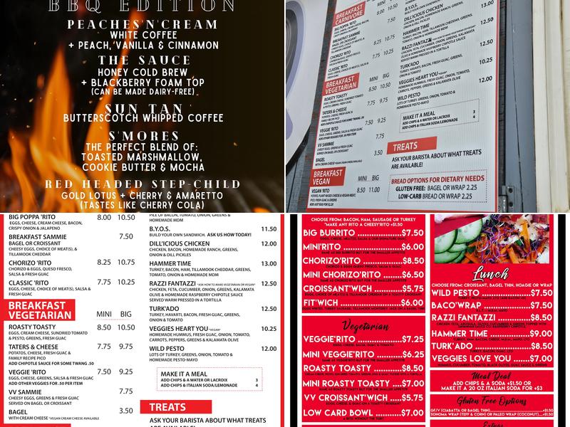Stir It Up! Menu