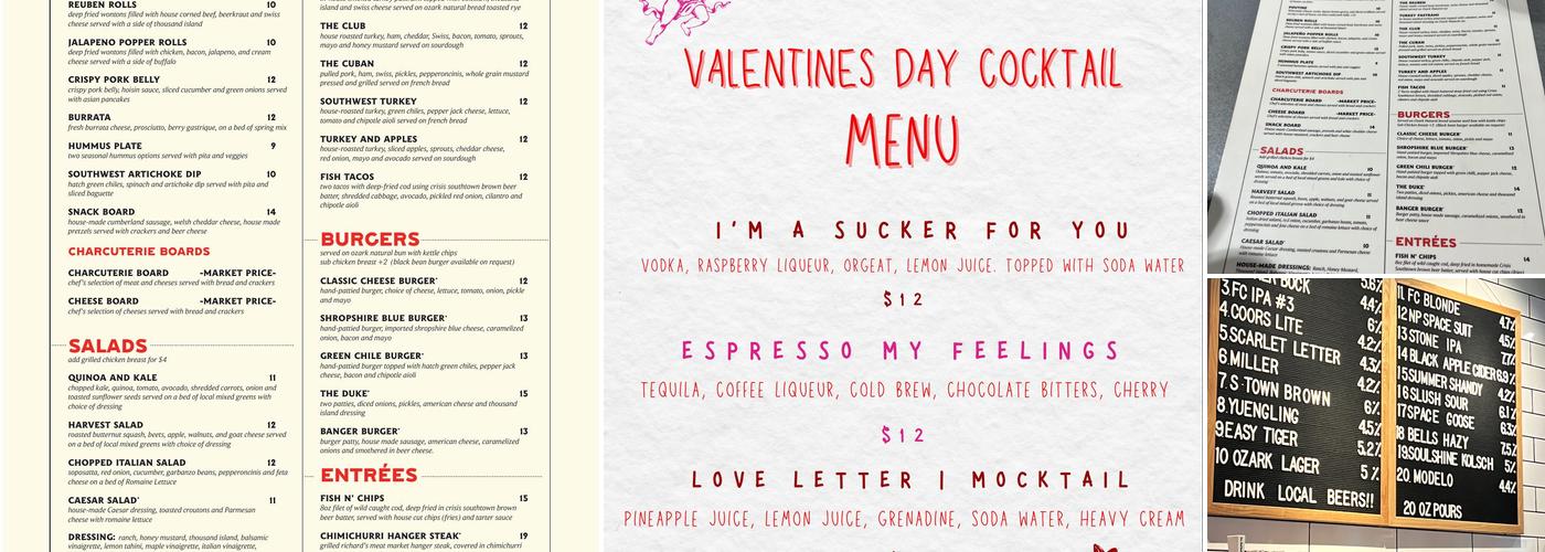 Feed and Folly Menu