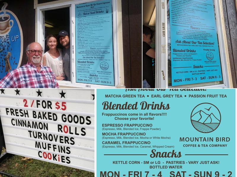 Bean Me Up Drive Thru Menu