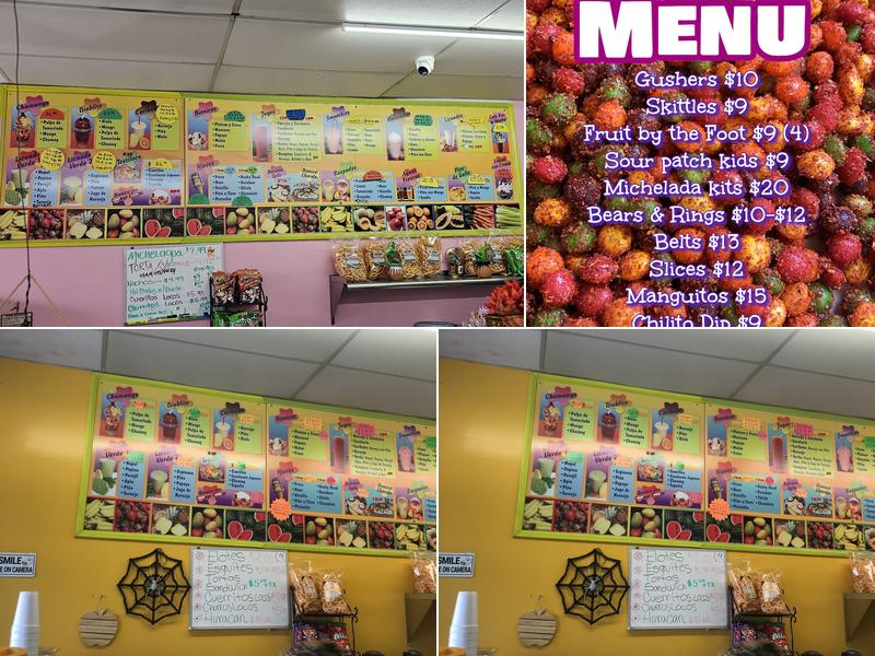 Munchies Water & Juice Menu