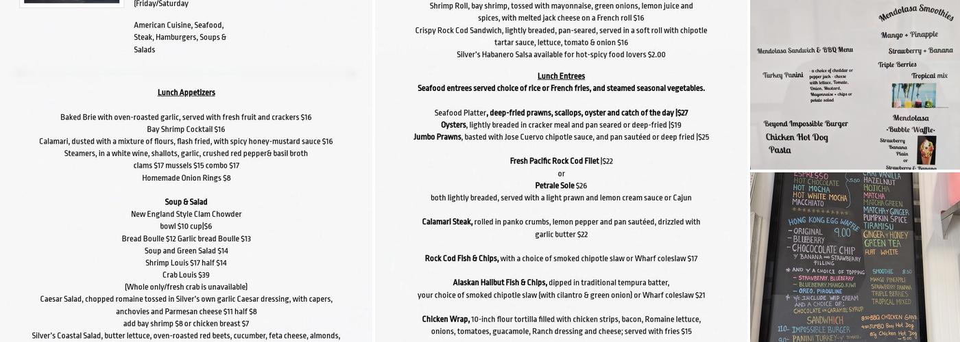 Mendolasa Cafe/ Menu