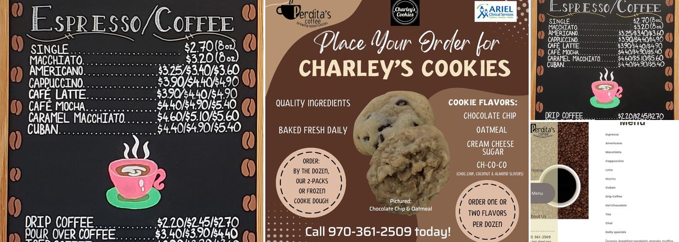 Perdita's Coffee Menu