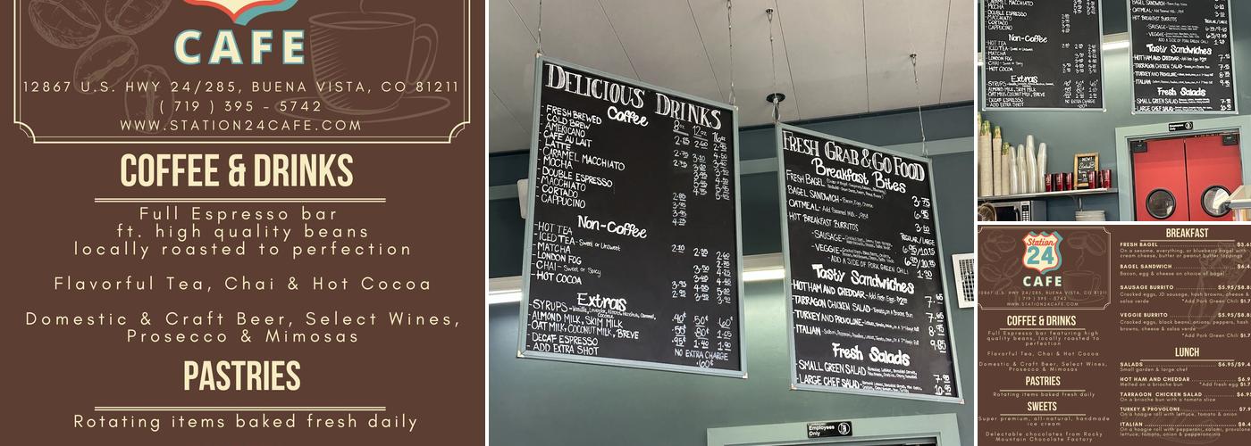 Station 24 Cafe Menu