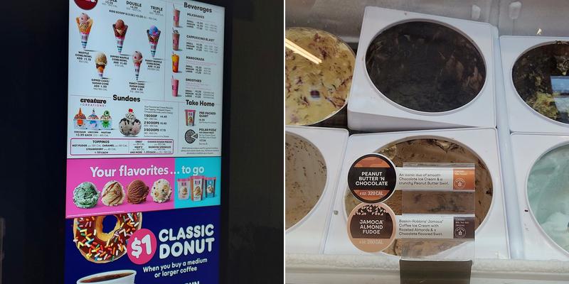 Dunkin' Menu